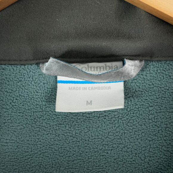 Columbia Jacket Mens M Interchange Omni Shade Softshell Fleece Gorpcore Outdoors - Picture 10 of 13